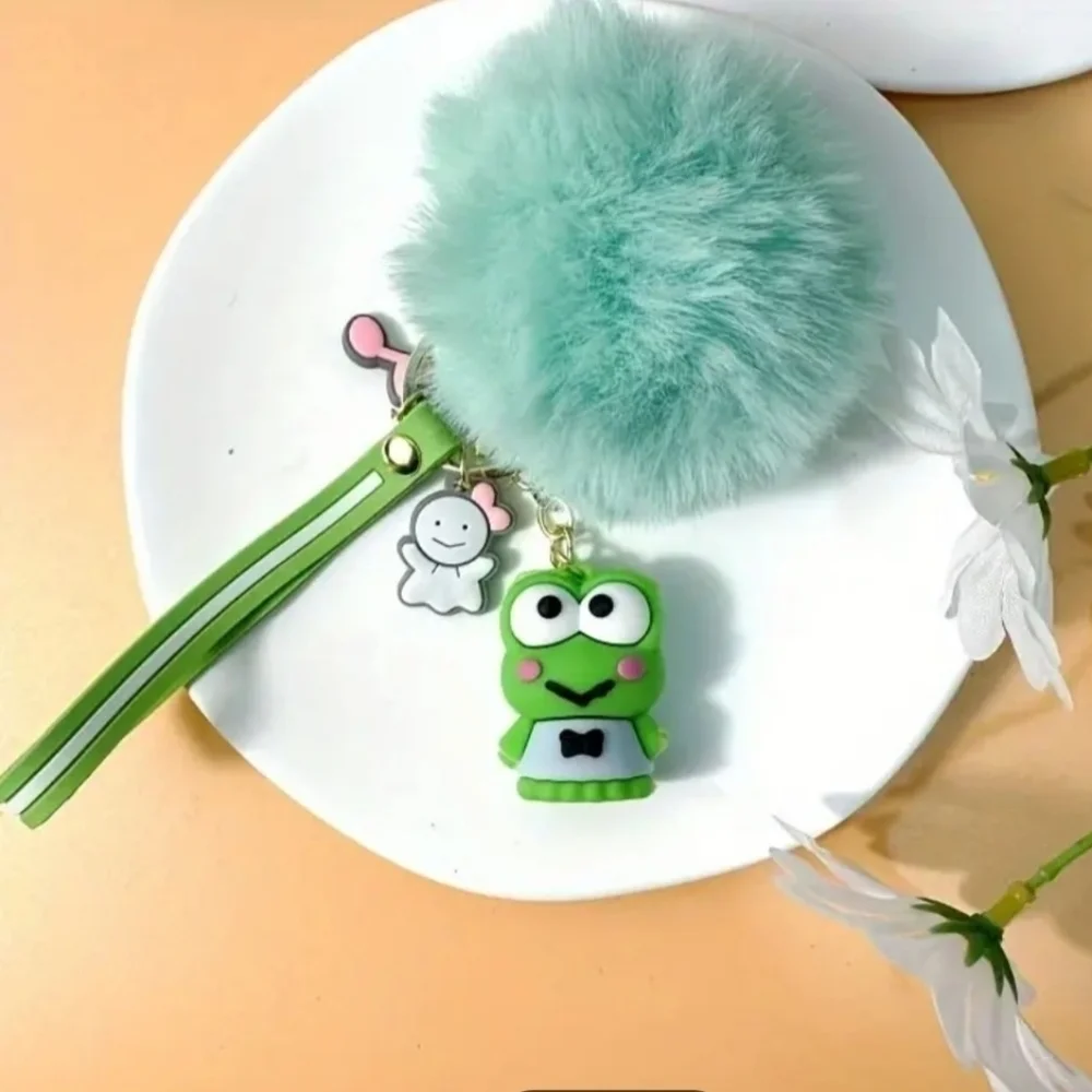 2/$20 Sanrio Keroppi Keychain With Strap
